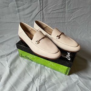 Sam Edelman Loraine Loafers White, Size 10